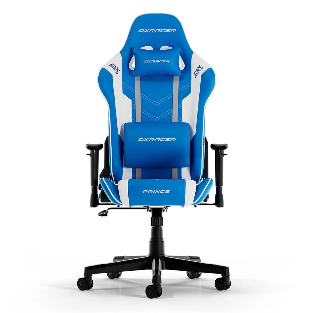 Dxracer P Serisi Oyuncu Koltugu Mavi Beyaz Gc Lpf132ltc Bw 1
