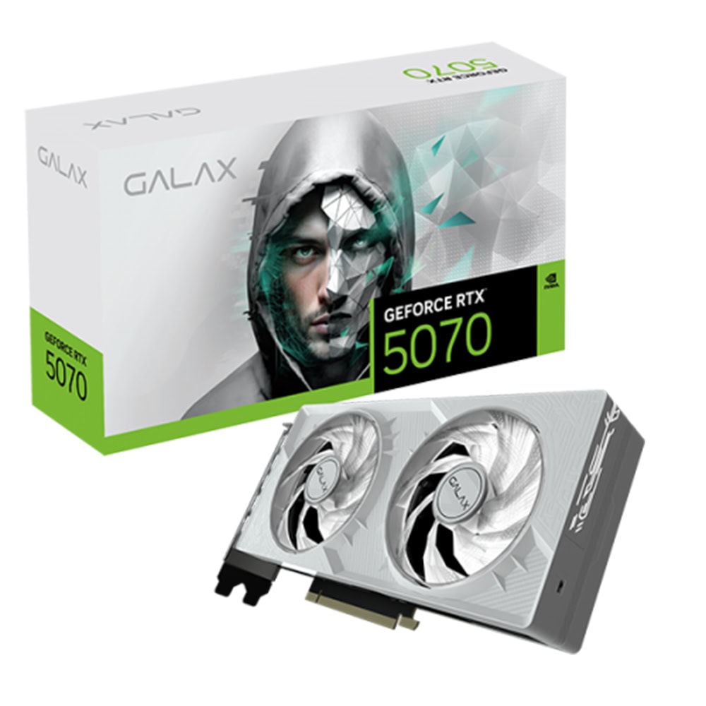 Galax Geforce Rtx 5070 1 Click Oc White 12gb Gddr7 192 Bit Ekran Karti 2 Yil Birebir Degisim Garantili 1