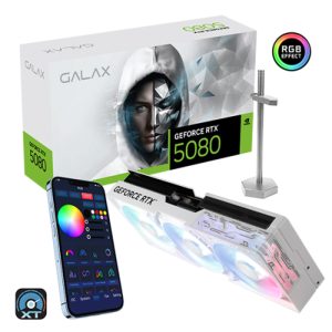 Galax Geforce Rtx 5080 1 Click Oc White 16gb Gddr7 256 Bit Ekran Karti 58nzn6mdbcwh 2 Yil Birebir Degisim Garantili 1