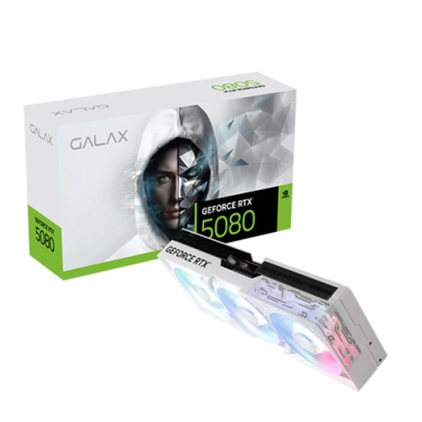 Galax Geforce Rtx 5080 1 Click Oc White 16gb Gddr7 256 Bit Ekran Karti 58nzn6mdbcwh 2 Yil Birebir Degisim Garantili 9