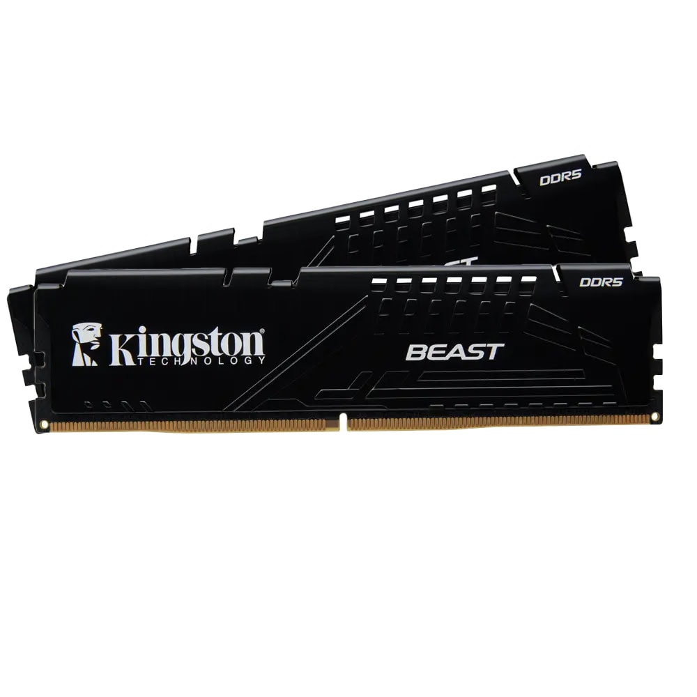 Kingston Beast Black 16gb 2x8gb 6000mhz Cl36 Intel Xmp 3 0 Ddr5 Ram Kf560c36bbek2 16tr Y1
