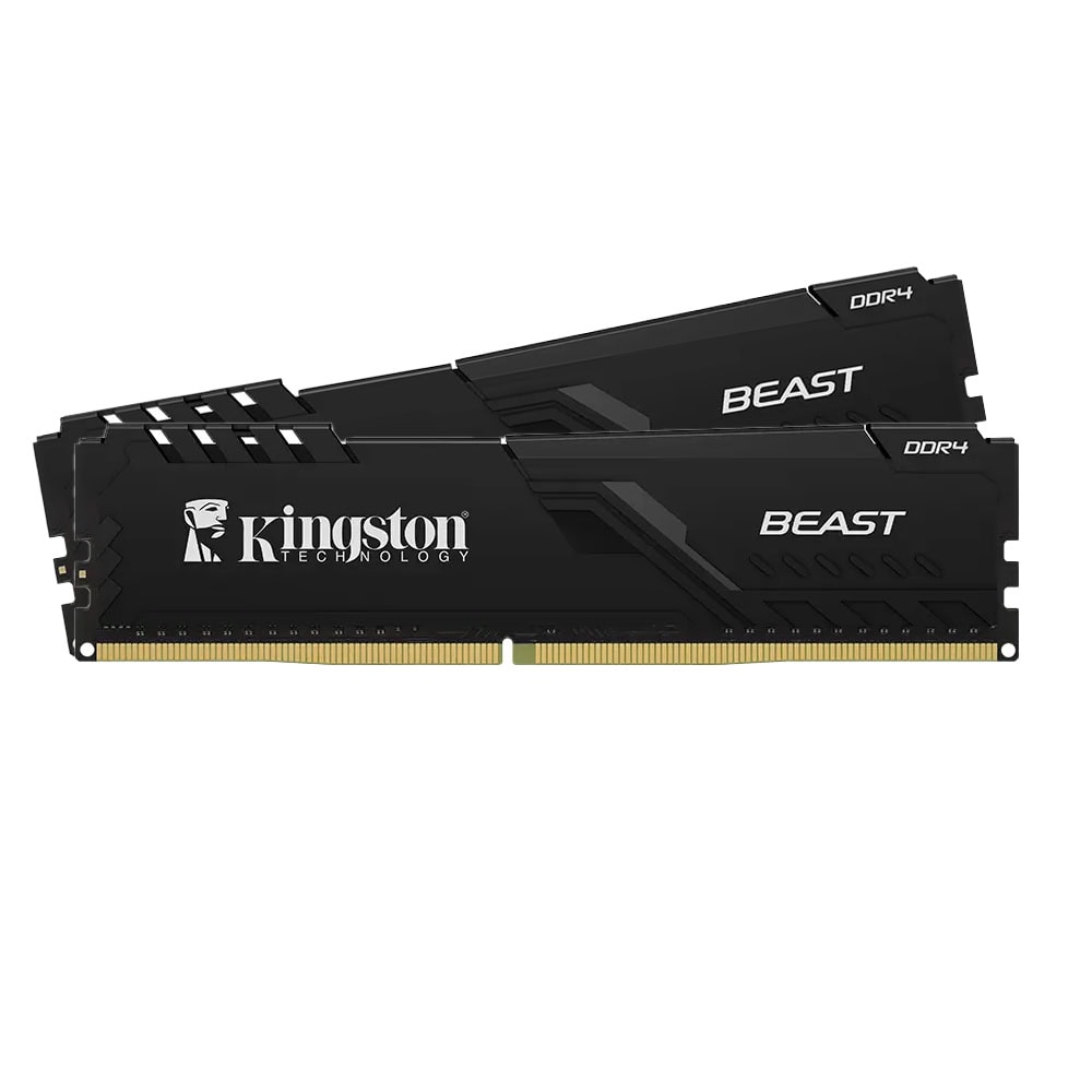 Kingston Beast Black 32gb 2x16gb 3600mhz Cl18 Intel Xmp 2 0 Ddr4 Ram Kf436c18bbk2 32tr Y1