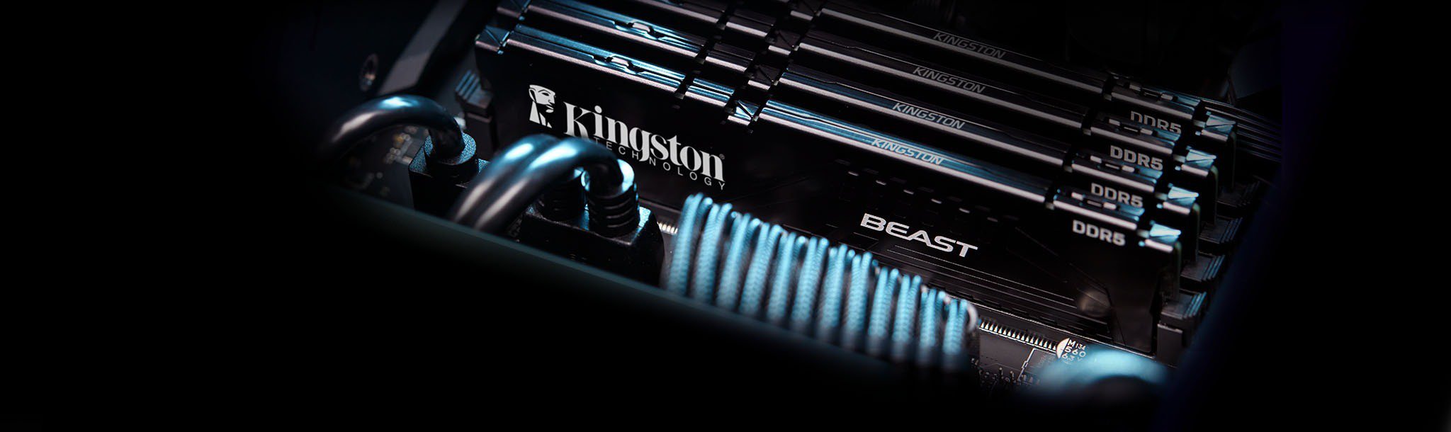 Kingston Beast Black 32gb (2x16gb) 6000mhz Cl36 Ddr5 Ram (kf560c36bbek2 32tr) H9