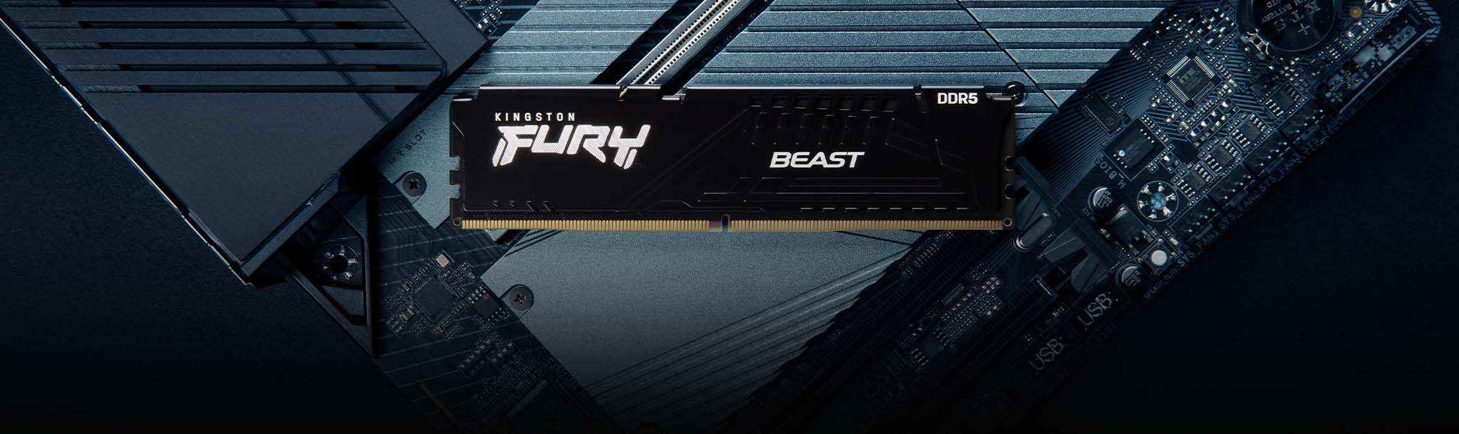 Kingston Fury Beast Black 16gb Ram H5