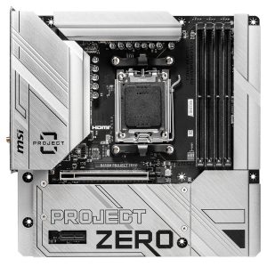 Msi B650m Project Zero 7600mhz Oc Ddr5 Soket Am5 M 2 Hdmi Dp Matx Anakart 2