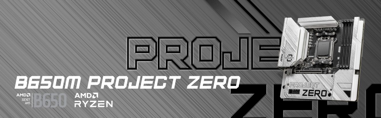 MSI B650M PROJECT ZERO Anakart h1