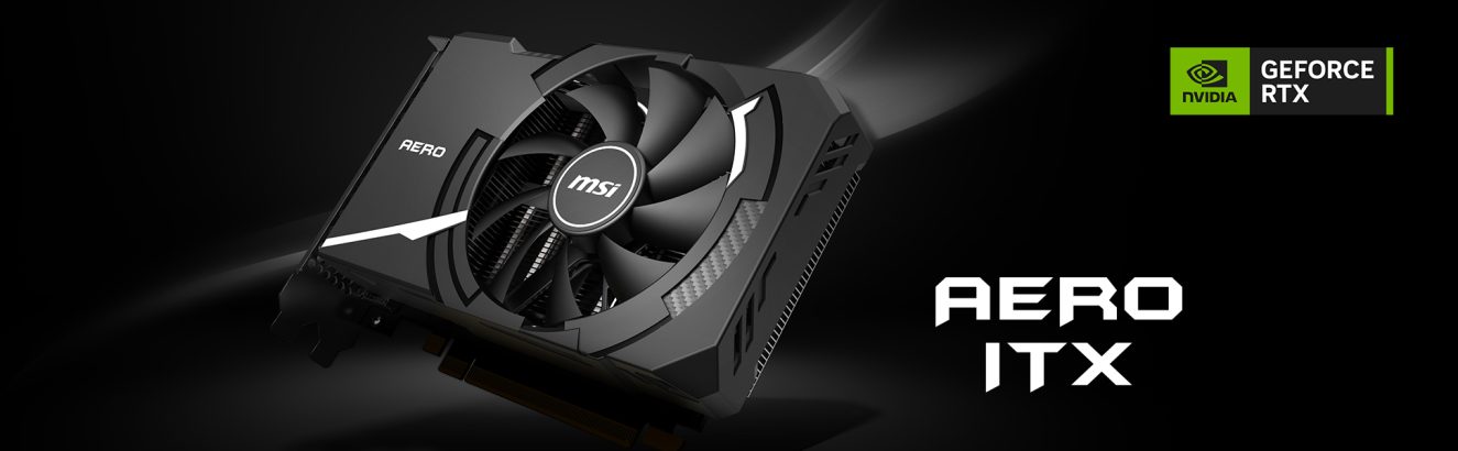MSI GeForce RTX 4060 AERO ITX 8G OC Ekran Kartı h1