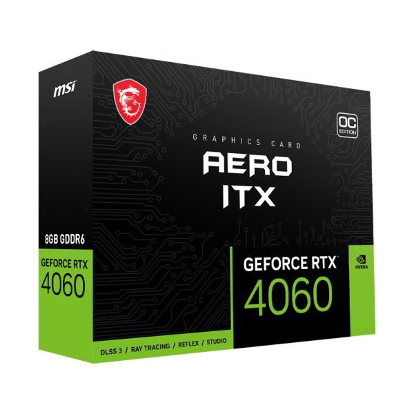 Msi Geforce Rtx 4060 Aero Itx 8g Oc 8gb Gddr6 128 Bit Dlss 3 Ekran Karti Yy8