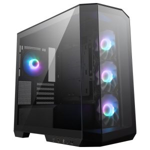 Msi Mag Pano M100r Pz Argb Panoramik Temperli Cam Usb 3 2 Matx Siyah Gaming Kasa 1