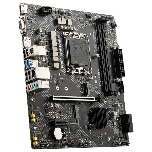 Msi Pro H610m G 5600mhzoc Ddr5 Soket Lga1700 M 2 Hdmi Vga Dp Matx Anakart 5
