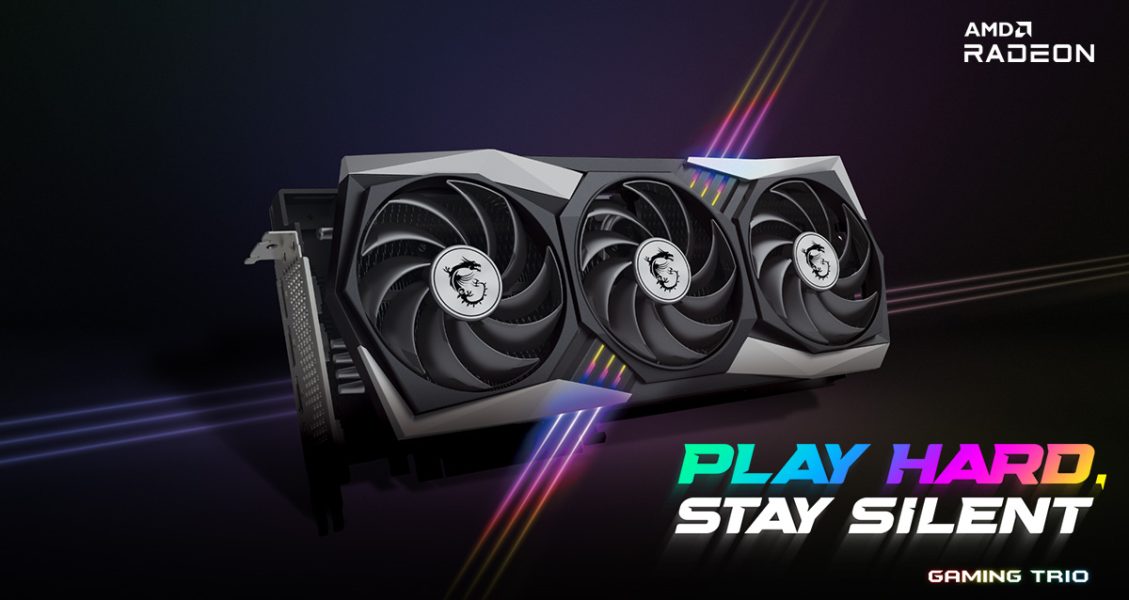 MSI Radeon RX 6750 XT GAMING TRIO 12G Ekran Kartı h1
