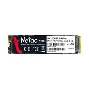 Netac Nv2000 256gb Nvme Pcie Gen3 X4 Okuma 2500mb Yazma 1000mb M 2 Ssd Nt01nv2000 256 E4x 1