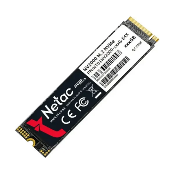 Netac Nv2000 256gb Nvme Pcie Gen3 X4 Okuma 2500mb Yazma 1000mb M 2 Ssd Nt01nv2000 256 E4x 2