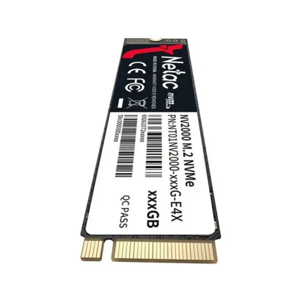 Netac Nv2000 256gb Nvme Pcie Gen3 X4 Okuma 2500mb Yazma 1000mb M 2 Ssd Nt01nv2000 256 E4x 4