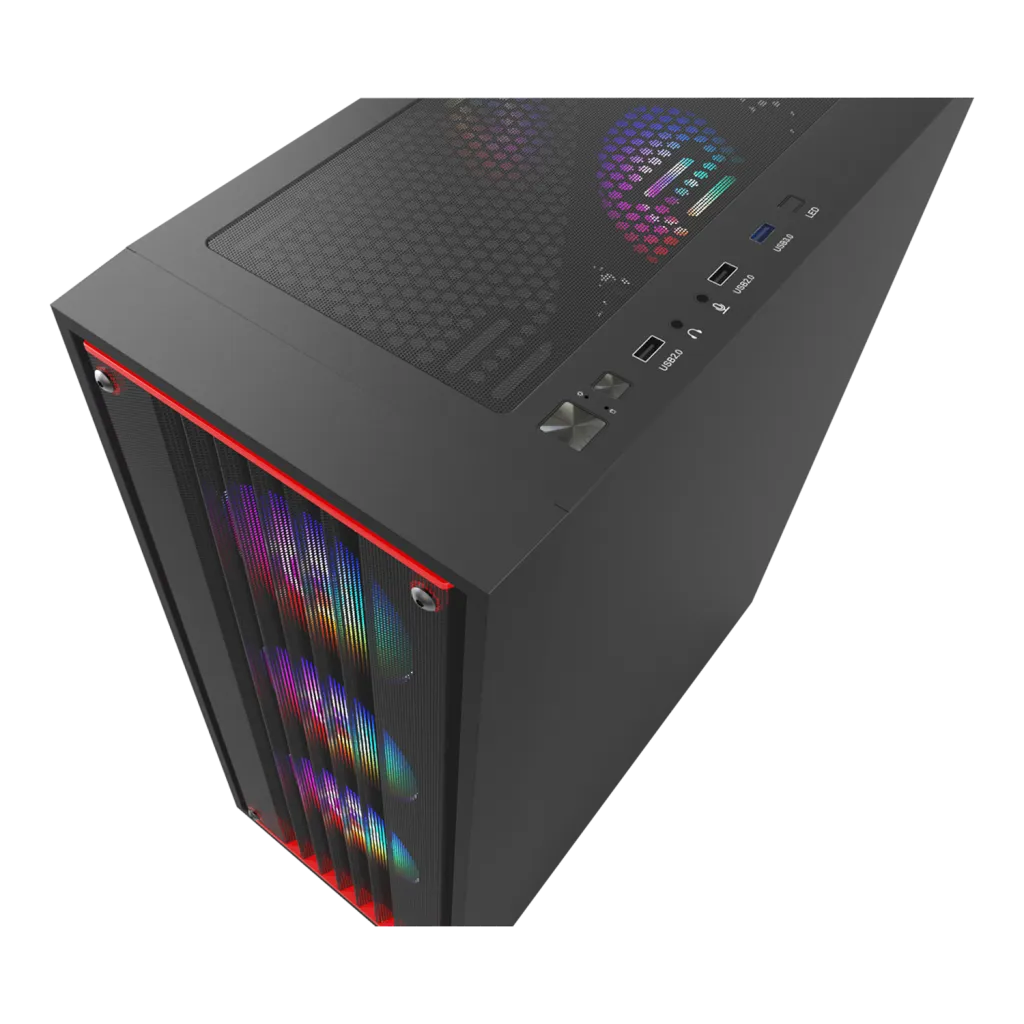 Vento Vg22a Rgb Temperli Cam Usb 3 0 Mesh Siyah Atx Hyper Pro H3 650 80 Bronze Gaming Kasa Yh4