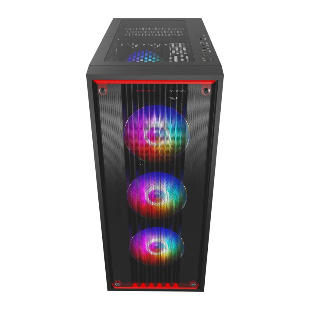 Vento Vg22a Rgb Temperli Cam Usb 3 0 Mesh Siyah Atx Hyper Pro H3 650 80 Bronze Gaming Kasa Yh5