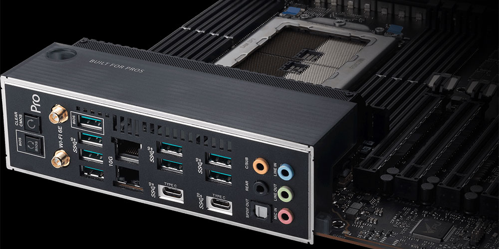 Pro WS WRX80E-SAGE SE WIFI II ASUS Pro WS WRX80E-SAGE SE WIFI II Anakart h19
