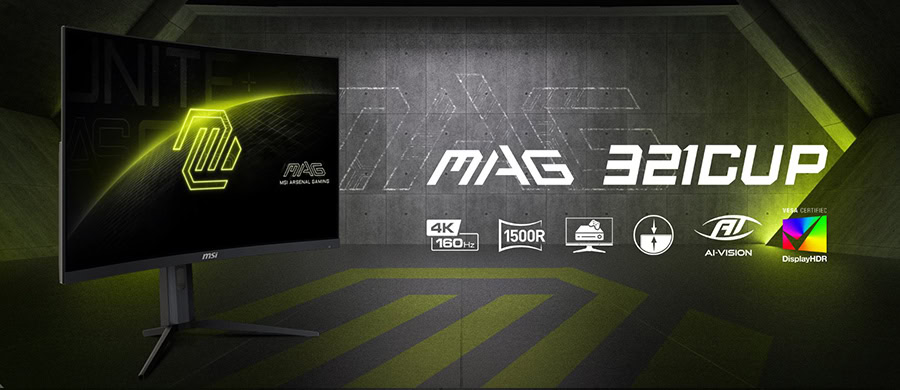 MSI MAG 321CUP Monitör h2