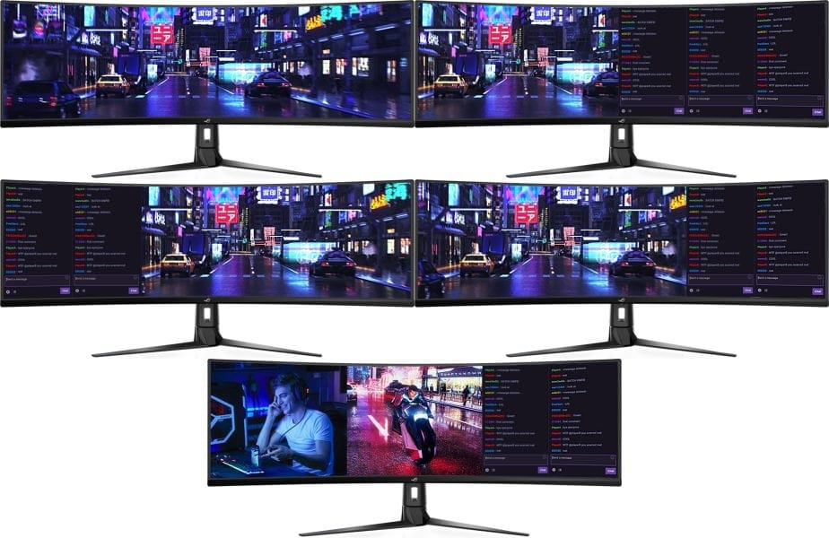 ASUS Rog Strix XG49VQ Monitör h9