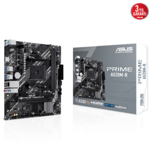 Asus Prime A520m R 5100mhz Oc Ddr4 Soket Am4 M 2 Hdmi Matx Anakart Y2
