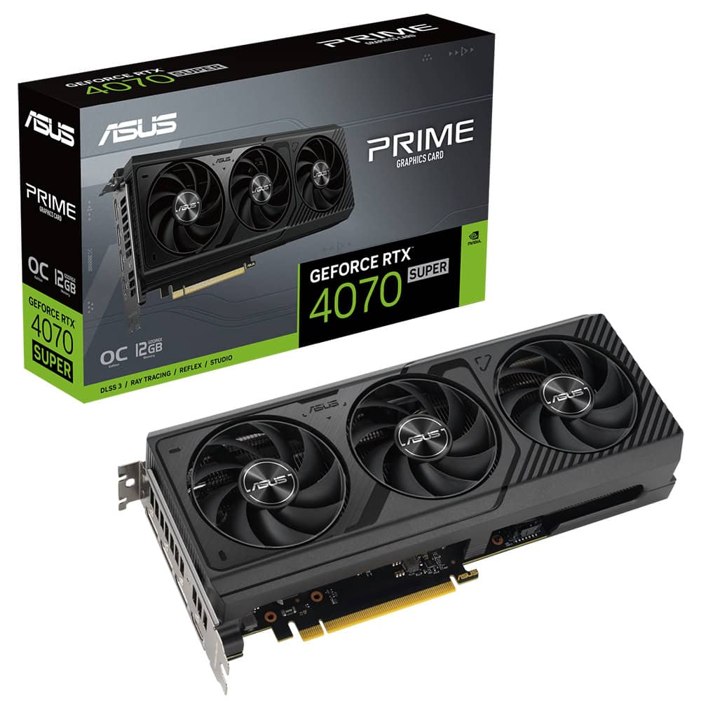 Asus Prime Geforce Rtx 4070 Super Oc 12gb Gddr6x 192 Bit Dlss 3 Ekran Karti Y1