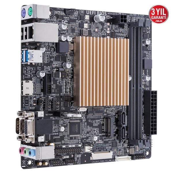 Asus Prime J4005i C Ddr4 M 2 Hdmi Vga Mini Itx Anakart 3