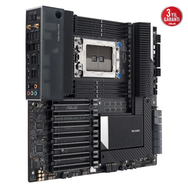 Asus Pro Ws Wrx80e Sage Se Wifi Ii Ddr4 Soket Swrx8 M 2 Ebb Anakart 4