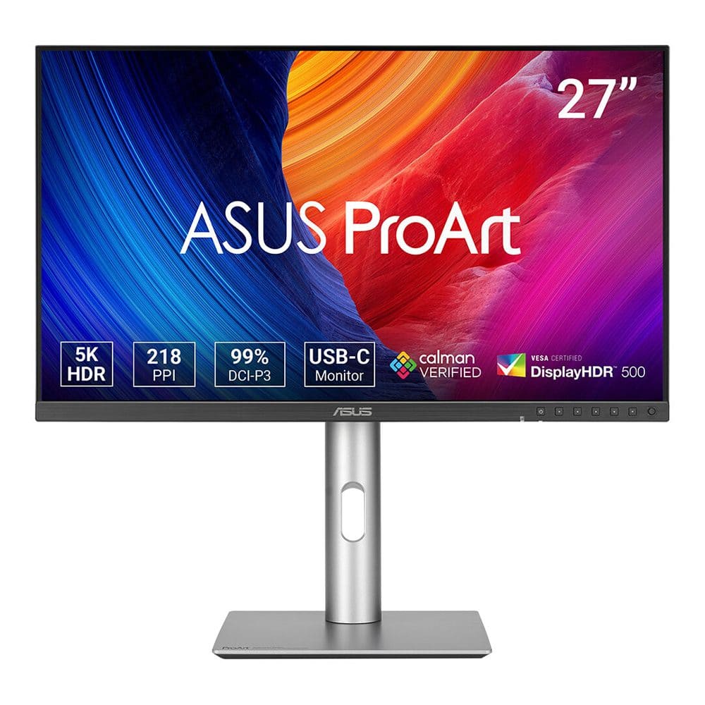 Asus Proart Display Pa27jcv 27 Inc 60hz 5ms 5k Full Hd Adaptive Sync Ips Monitor Y1