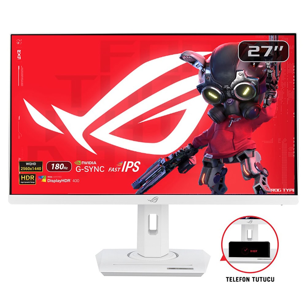 Asus Rog Strix Xg27acs W 27 Inc 180hz 1ms Wqhd Adaptive Sync Fast Ips Gaming Monitor 1
