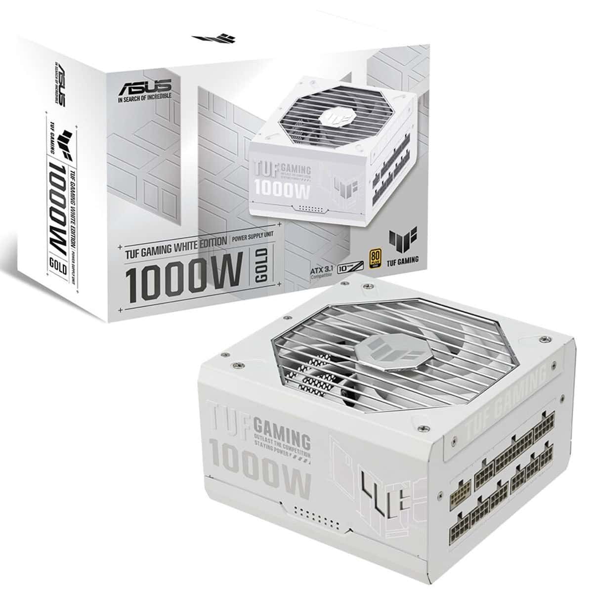 Asus Tuf Gaming 1000g 1000w 80+ Gold Full Modüler Fanlı Beyaz Güç Kaynağı 1