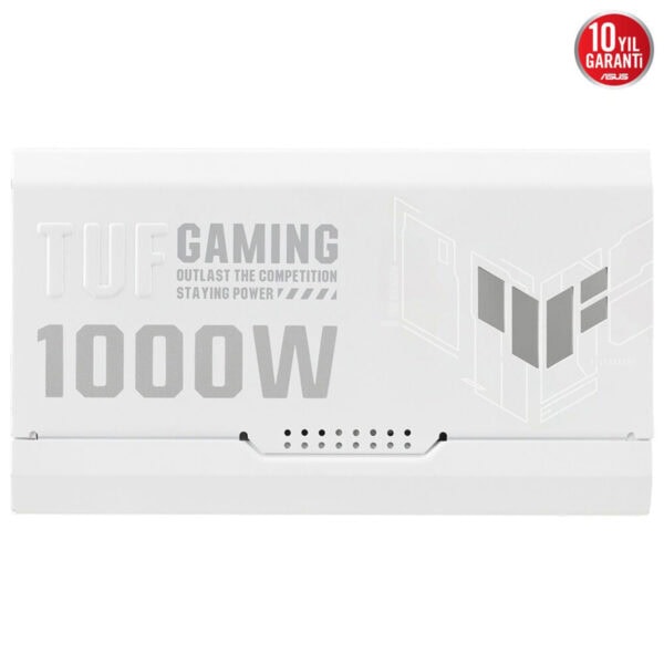 Asus Tuf Gaming 1000g 1000w 80+ Gold Full Modüler Fanlı Beyaz Güç Kaynağı 11