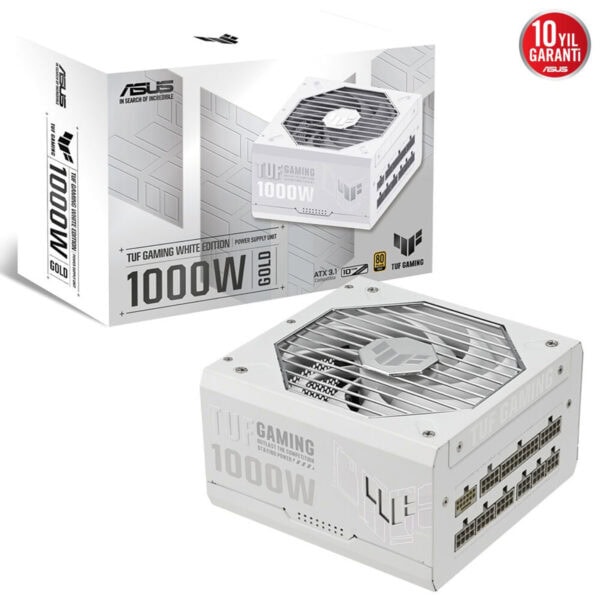 Asus Tuf Gaming 1000g 1000w 80+ Gold Full Modüler Fanlı Beyaz Güç Kaynağı 2