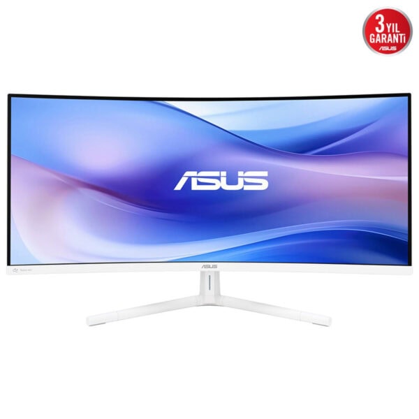 Asus Vu34wcip W 34 Inc 100hz 1ms Wqhd Adaptive Sync Va Kavisli Beyaz Monitor 3