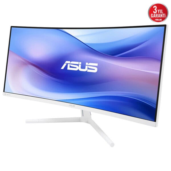 Asus Vu34wcip W 34 Inc 100hz 1ms Wqhd Adaptive Sync Va Kavisli Beyaz Monitor 5