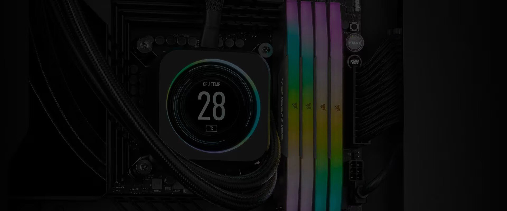 Corsair Vengeance 64gb (2x32gb) 6600mhz Cl32 Ddr5 Siyah Ram (cmh64gx5m2b6600c32) H7