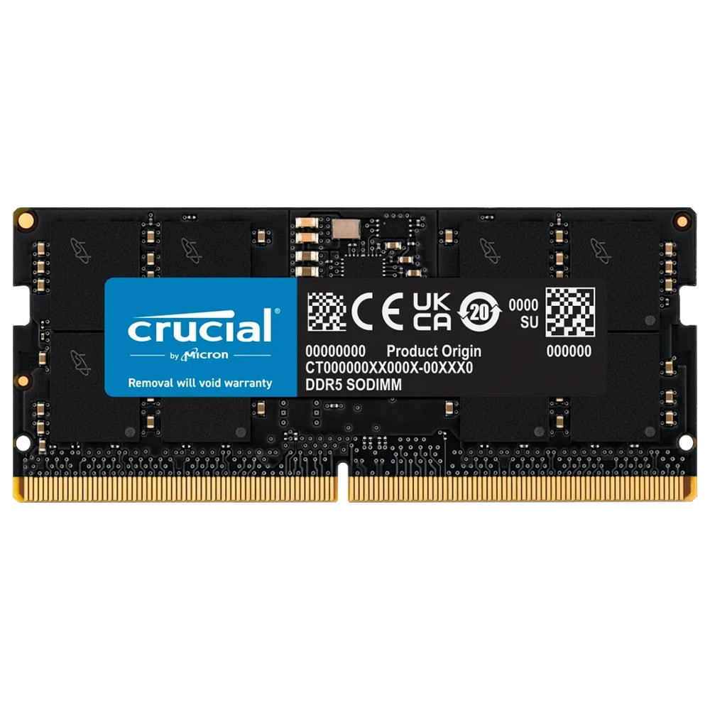 Crucial 16gb 4800mhz Cl40 Ddr5 Notebook Ram Ct16g48c40s5 1