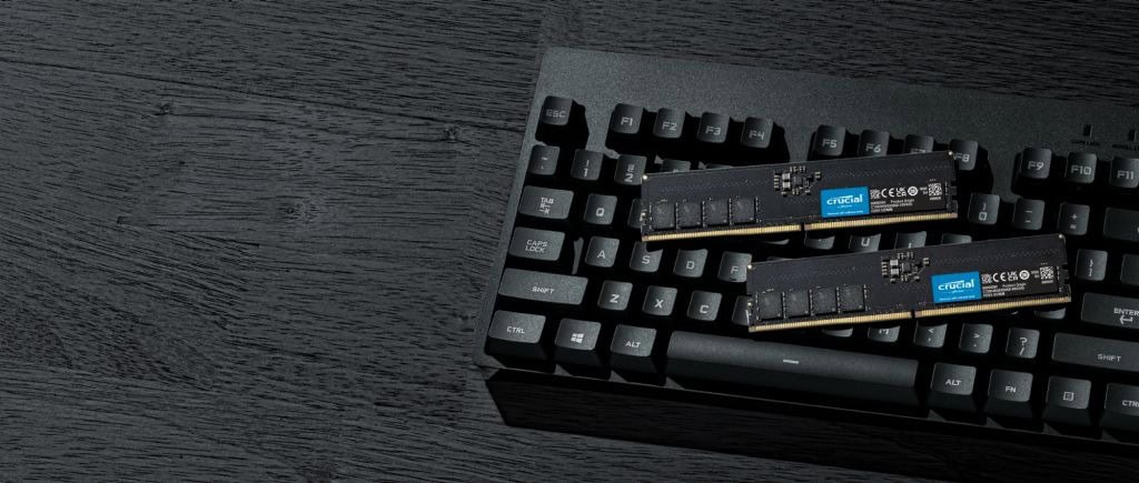 Crucial 16gb 4800mhz Cl40 Ddr5 Ram (ct16g48c40s5) H3
