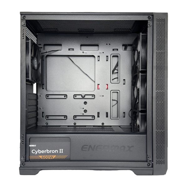 Enermax Starryfort Sf21 Argb Temperli Cam Mesh Usb 3 2 Matx Siyah Cyberbron Ii 600w 80 Bronze Gaming Kasa Yyh3