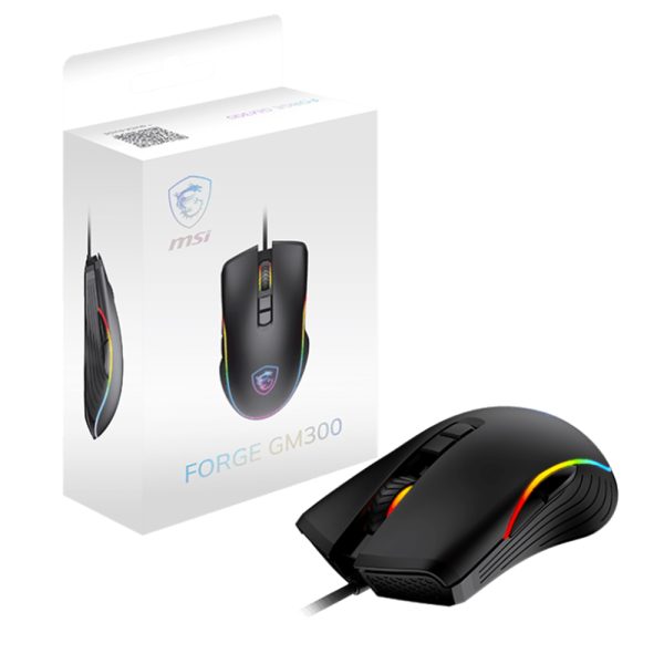 Msi Forge Gm300 Siyah Kablolu Gaming Mouse 5
