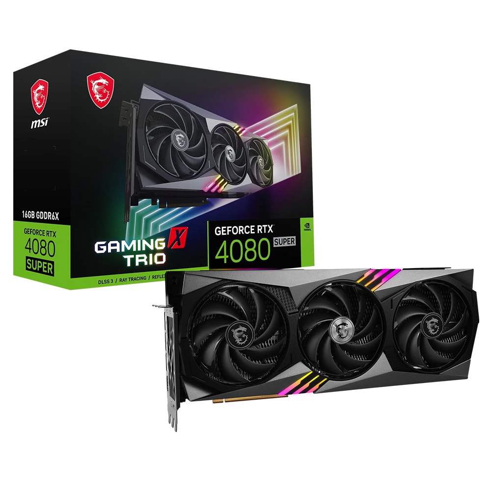 Msi Geforce Rtx 4080 Super Gaming X Trio 16gb Gddr6x 256 Bit Dlss 3 Ekran Karti 1
