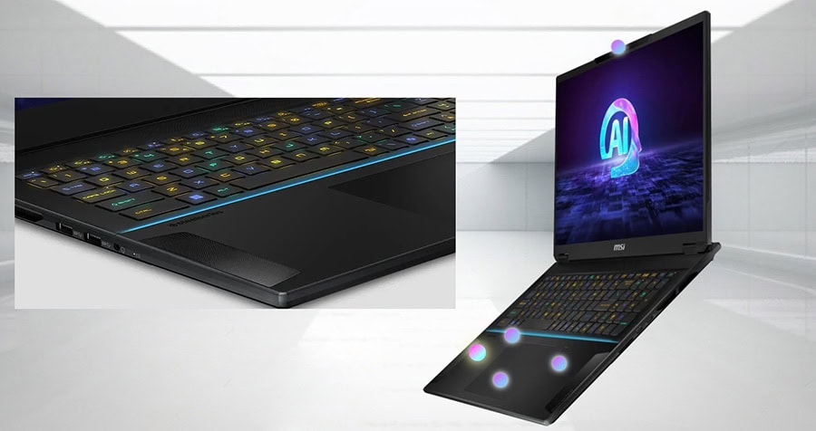 MSI STEALTH 18 AI STUDIO A1VHG-035TR Gaming Laptop h12