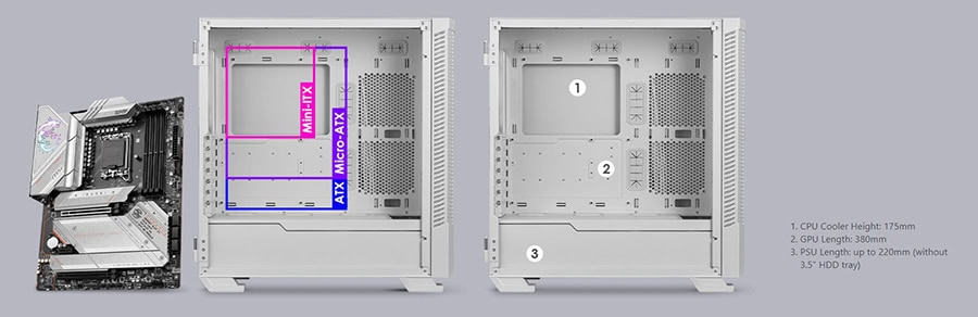 MSI MPG VELOX 100R WHITE Kasa h13