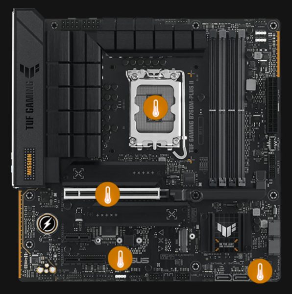 TUF GAMING B760M-PLUS II ASUS TUF Gaming B760M-PLUS II Anakart h14