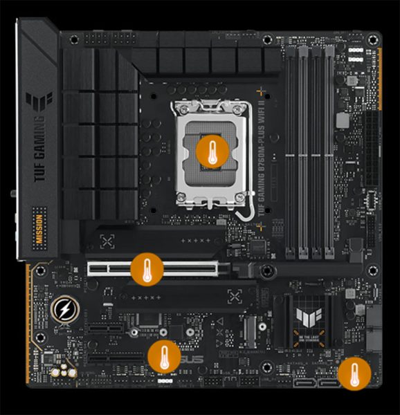 TUF GAMING B760M-PLUS WIFI II ASUS TUF GAMING B760M-PLUS WIFI II Anakart h14