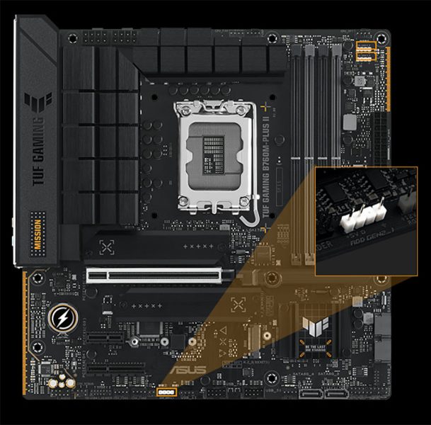 TUF GAMING B760M-PLUS II ASUS TUF Gaming B760M-PLUS II Anakart h27