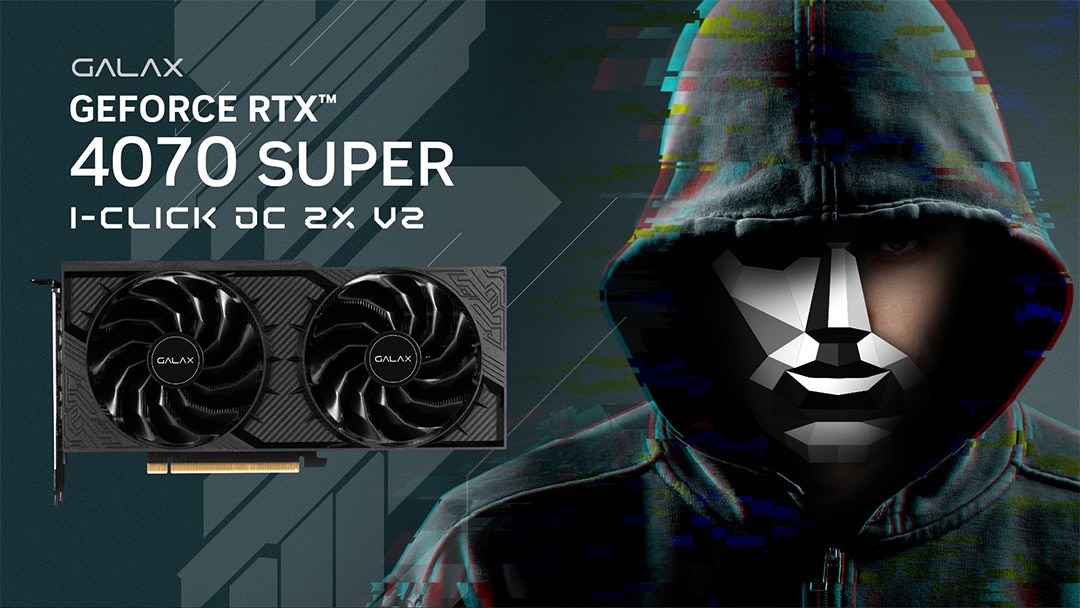 GALAX GeForce RTX 4070 SUPER 1-Click OC 2X V2 Ekran Kartı h1