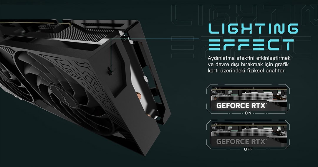 GALAX GeForce RTX 4070 SUPER 1-Click OC 2X V2 Ekran Kartı h8
