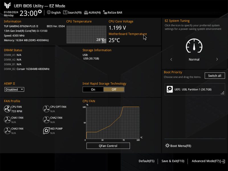 TUF GAMING B760M-PLUS II ASUS TUF Gaming B760M-PLUS II Anakart h6