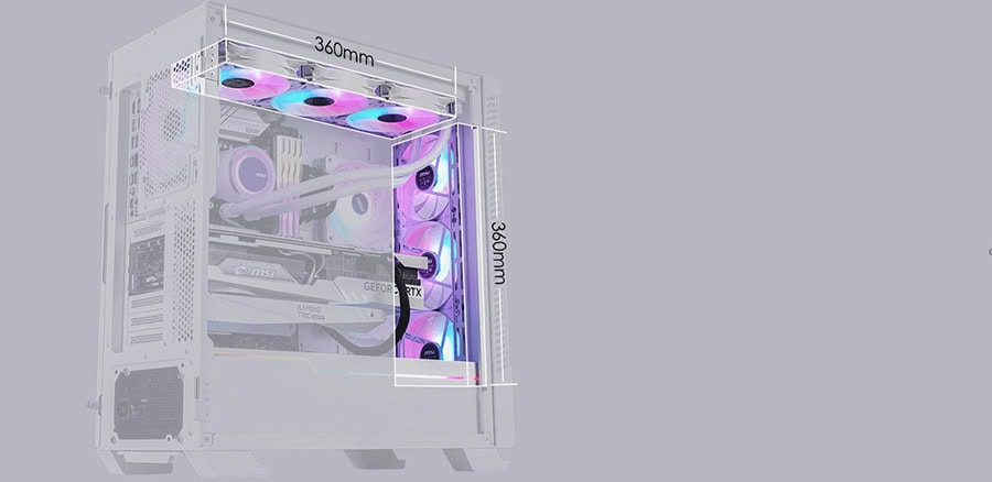 MSI MPG VELOX 100R WHITE Kasa h6