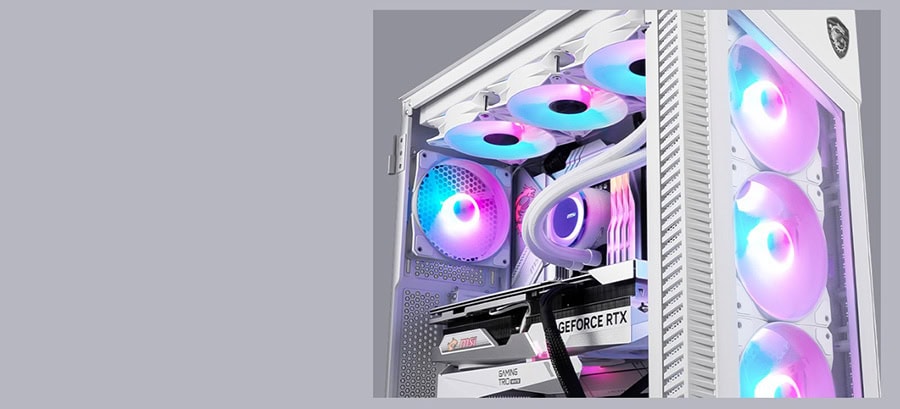 MSI MPG VELOX 100R WHITE Kasa h8